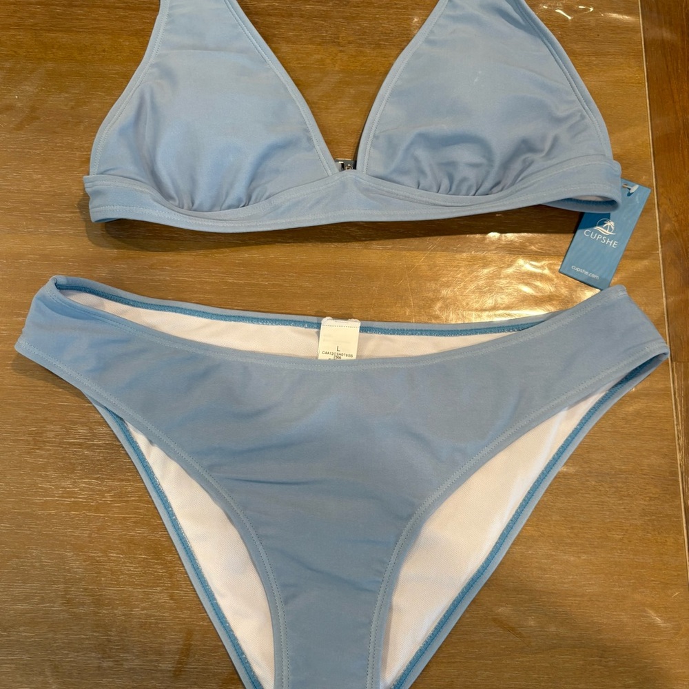 Blue Bikini Set